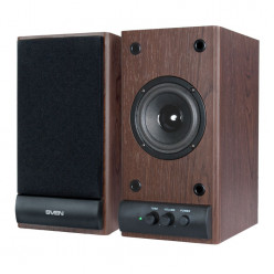 SVEN SPS-609 Cherry,  2.0 / 2x5W RMS, wooden, 3-